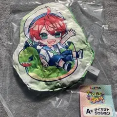 カラフルピーチ　じゃぱぱ　ひらかたパーク　ダイカットクッション