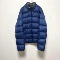 ▪️モンベル　mont-bell ライトアルパイン ダウンジャケット　M 青のサムネイル