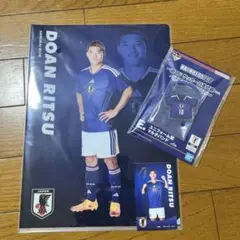 一番くじ サッカー日本代表 マルチバンド.クリアファイル＆ステッカー