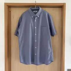 【ユニクロ】ドライイージーケアコンフォート ストライプシャツ 半袖