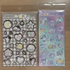 【新品】サンリオ キャンディシール すりガラス風シール 2点セット