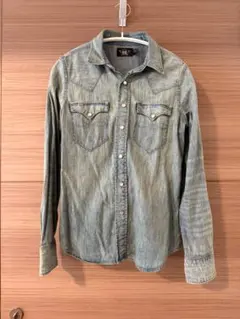 RRL Ralph Lauren デニムウエスタンシャツのサムネイル