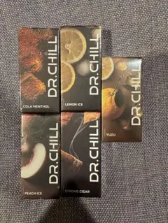 ドクターチル　カートリッジ　リキッド　フレーバー5種　まとめ売り