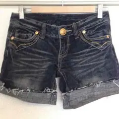 デニムショートパンツ