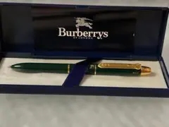 柄廃盤 バーバリー BURBERRY 万年シル 激レア シャーペン チェック