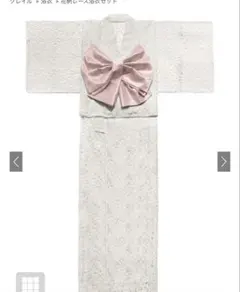 新品　GRL　グレイル　花柄レース浴衣セット[gi1402]のサムネイル