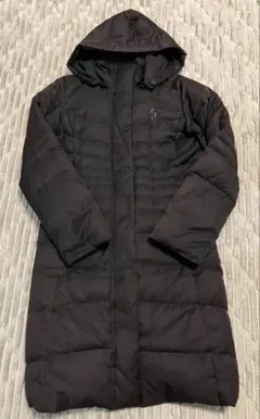 ルコックスポルティフ ダウンロングコート ブラック サイズM