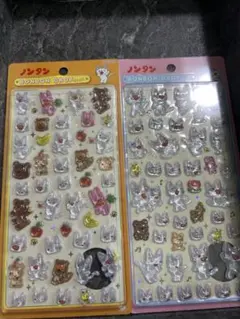 ノンタン ボンボンドロップシール 2枚セット