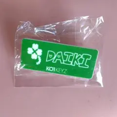 KO1KEYZ 加藤大樹 ファンミ ペンミ カプセルトイ ネームプレート