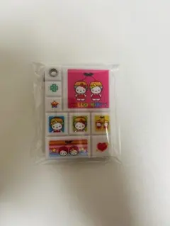 サンリオ シークレットタイルシール風ミニミラー キティ ミミィ