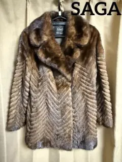 サガミンク 銀サガ Y&Y COLLEZIONE 毛皮ジャケット ダークブラウン 2025年最新】サガミンク 銀の人気アイテム - メルカリ