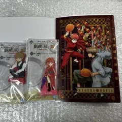 銀魂 クリアポスター ラバースタンド 沖田総悟 神楽 3点セット