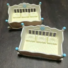 ゆりかご 家具 シルバニアファミリー ビスケットクマのみつごちゃん ベビーベッド