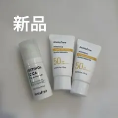 innisfree レチノール シカ セラム ＆ 日焼け止め 3점 세트