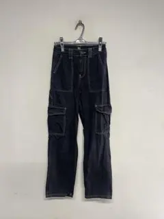 ダークグレー カーゴパンツ 4ポケット - メルカリ