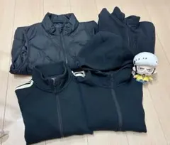 男の子 140 秋冬アウター 4点まとめ売り ユニクロ　パーカー フリース