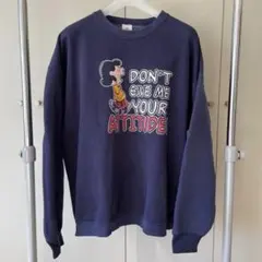 美品✨NUTMEG USA製 スウェット 黒 HARLEM NY archive - メルカリ