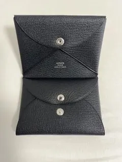 【新品未使用】エルメス　ガルヴィデュオ　コンパクト　エトゥープ　入手困難品 新品未使用】ガルヴィデュオ コンパクト エトゥープ 入手困難品