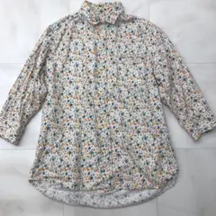 00s 平成 archive piko ピコ 花柄 7分袖 シャツ Mのサムネイル