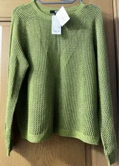 ユニクロ UNIQLO 3Dメッシュクルーネックセーター XLサイズ