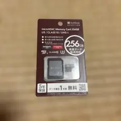 SDカード　256GB