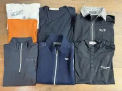 ゴルフにも普段着にも使えるシャツやインナー7点