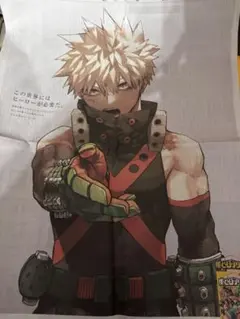 僕のヒーローアカデミア 爆豪、デク新聞2枚セット