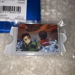 鬼滅の刃　水の呼吸　ミニアクスタ　竈門炭治郎　冨岡義勇後姿