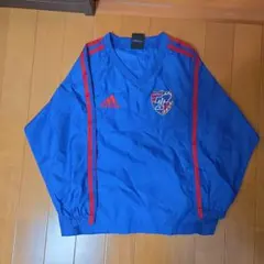 adidas ピステ ウィンドブレーカー 青