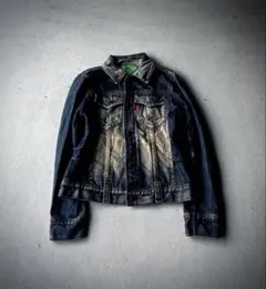 コーティング デニム ジャケット archive y2k コーティング デニム ジャケット archive y2k コーティング