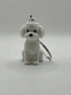 トイプードルキーホルダー 3Dプリンター
