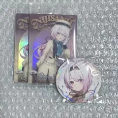 にじさんじ ART OF NIJISANJI ウエハース　缶バッジ　椎名唯華