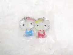 サンリオ なかよしドロップチャーム ハローキティ&ハローミミィ