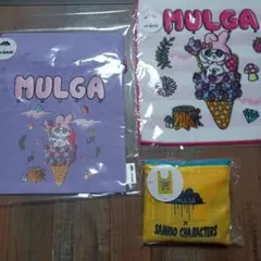 MULGA SANRIOハローキティ エコバッグ ハンドタオル 巾着 モルガ