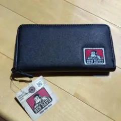 BEN DAVIS ラウンドファスナー長財布 ブラック