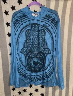 プリントパーカー