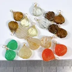 サービス品＊天然石のチャームアソートo77