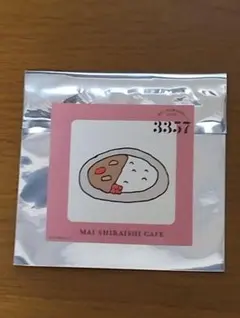 白石麻衣 ステッカー Mai Shiraishi Cafe