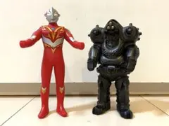 ソフビ ウルトラマン ウルトラマンメビウス、インペライザー 対決セット