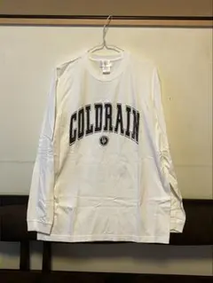 coldrainロングスリーブTシャツ ホワイト XL