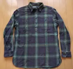 90s〜ポロラルフローレン EMMONS プルオーバーシャツ チンスト チェック