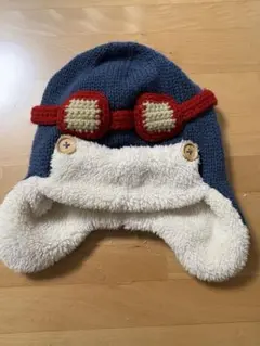 耳あて付きニット帽