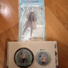 エンタメくじウマ娘シンデレラグレイ エラズリープライドアクリルスタンド＆缶バッジ