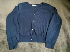 ノエラ　カーディガン　ネイビー