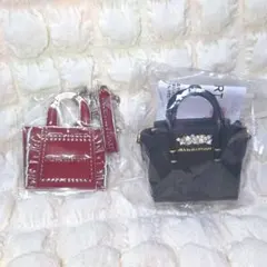 JILLSTUART メタルキーホルダー トートバッグ 2点セット ガチャ