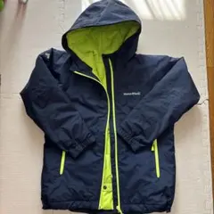 美品　montbell モンベル　Kid's パウダーステップジャケット　150