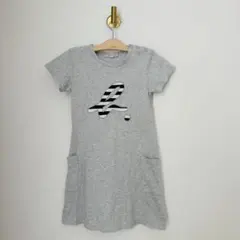 Agnès b. 半袖ワンピース 8 ans グレー