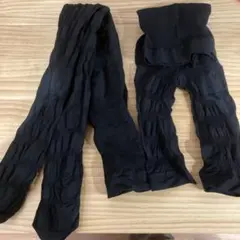 グラマラスパッツ1着　ナイト用1着　M-L 黒