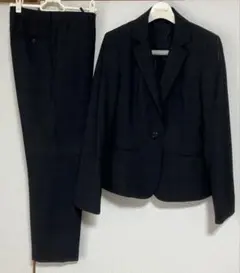 n line precious パンツスーツセット AOYAMA 【洋服の青山】セットアップ可 ストレートパンツ レディース