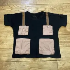 maarook 半袖Tシャツ　ブラック　90のサムネイル